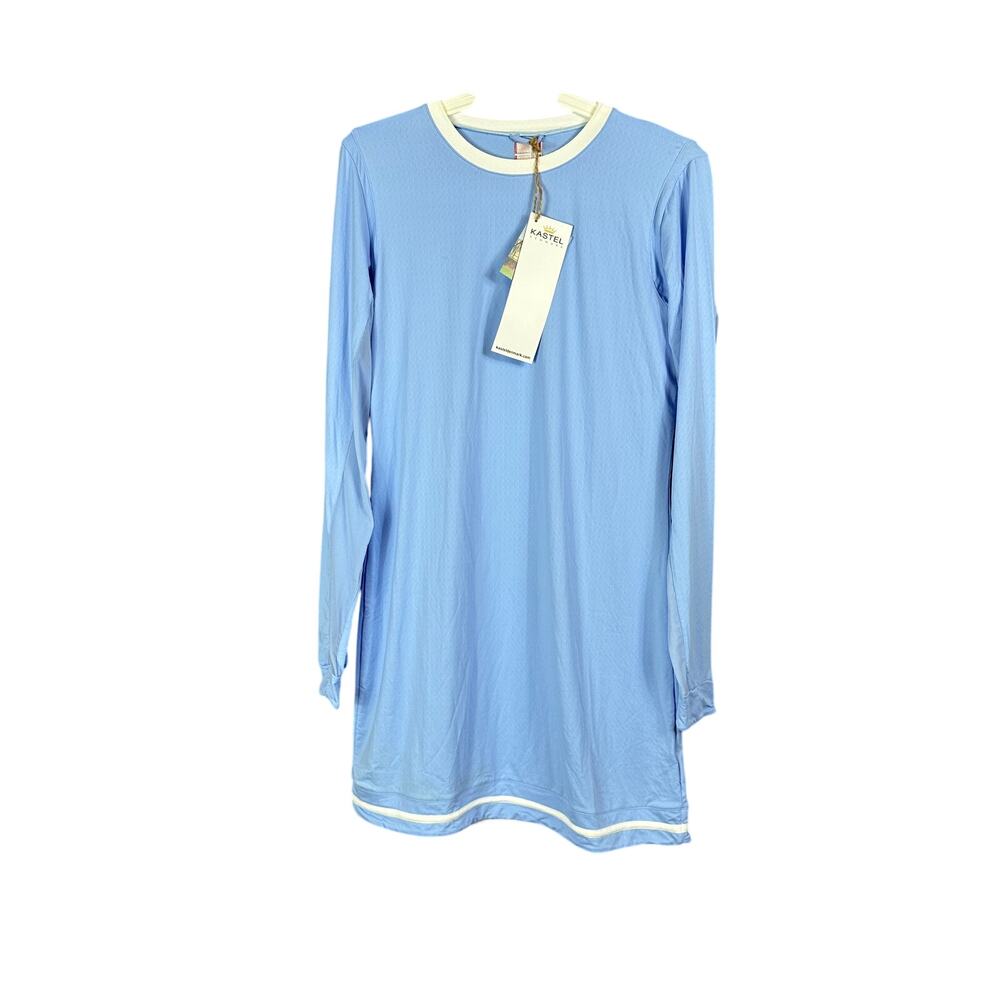 Kastel Denmark Charlotte Athletic Tennis/Golf Light Blue Medium NEW NWT
